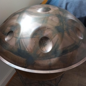 Handpan mi mineur