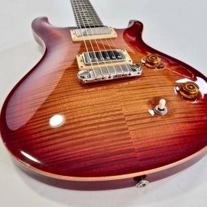 PRS Custom 22 Stoptail 2006 Dark Cherry Sunburst 10-Top