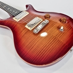 PRS Custom 22 Stoptail 2006 Dark Cherry Sunburst 10-Top