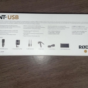 Microphone Rode NT-USB jamais ouvert