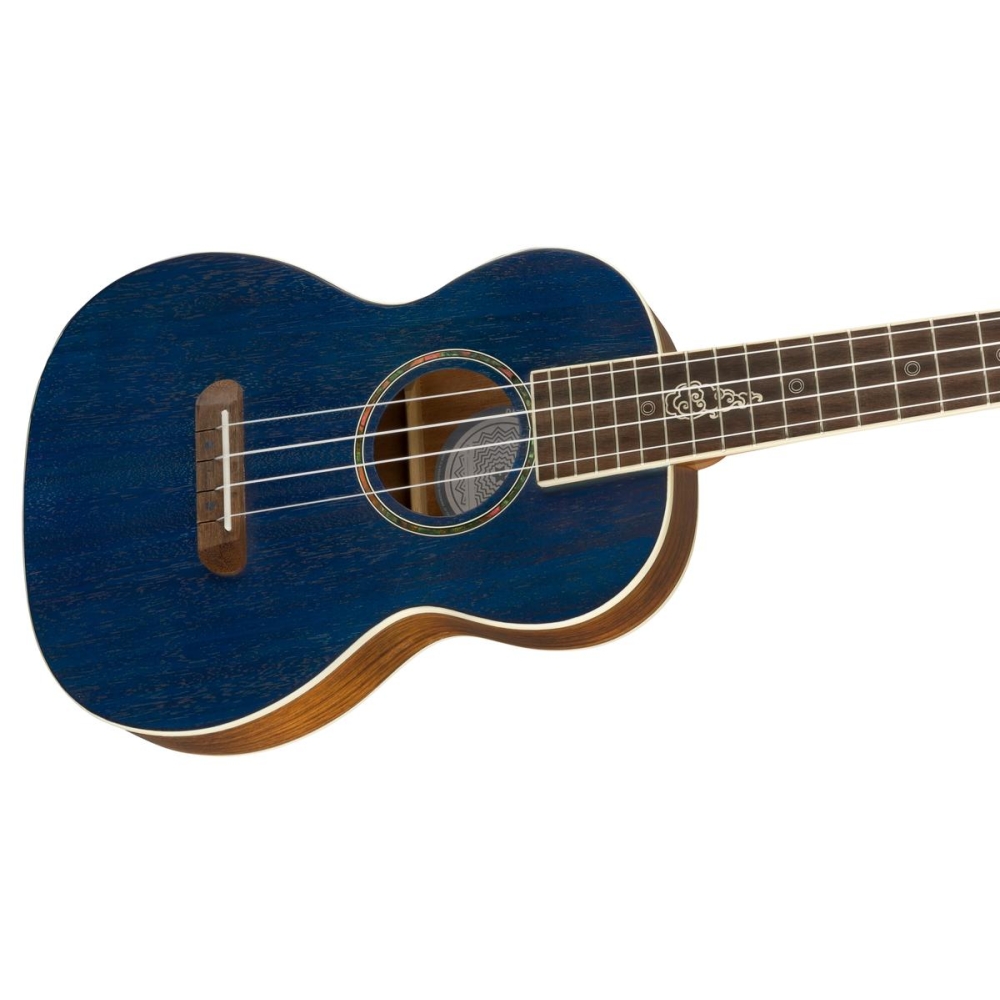 Fender Dhani Harrison Uke - Bleu Saphir