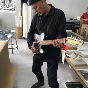 Fender telecaster Christophe par Enki Bilal