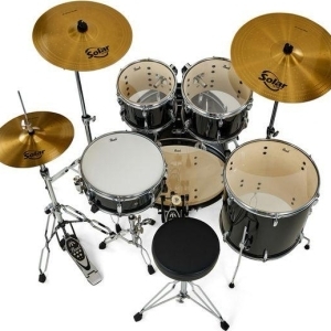 Pearl Roadshow 20" Plus Jet Black + accessoires