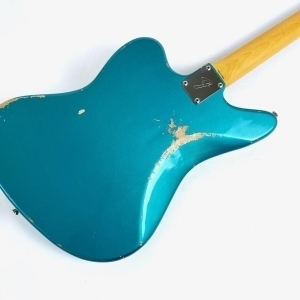 Fender Jaguar JG-66 Ocean Turquoise Refin 1997