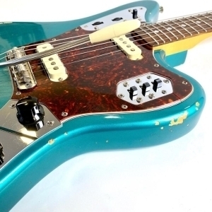 Fender Jaguar JG-66 Ocean Turquoise Refin 1997