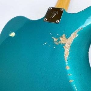 Fender Jaguar JG-66 Ocean Turquoise Refin 1997