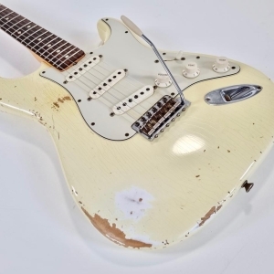 Fender Stratocaster 1963 Heavy Relic 2013 Custom Shop Olympic White