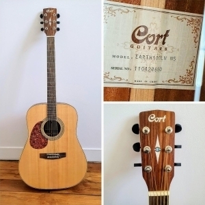 Cort Earth 100 NS - Guitare acoustique gaucher