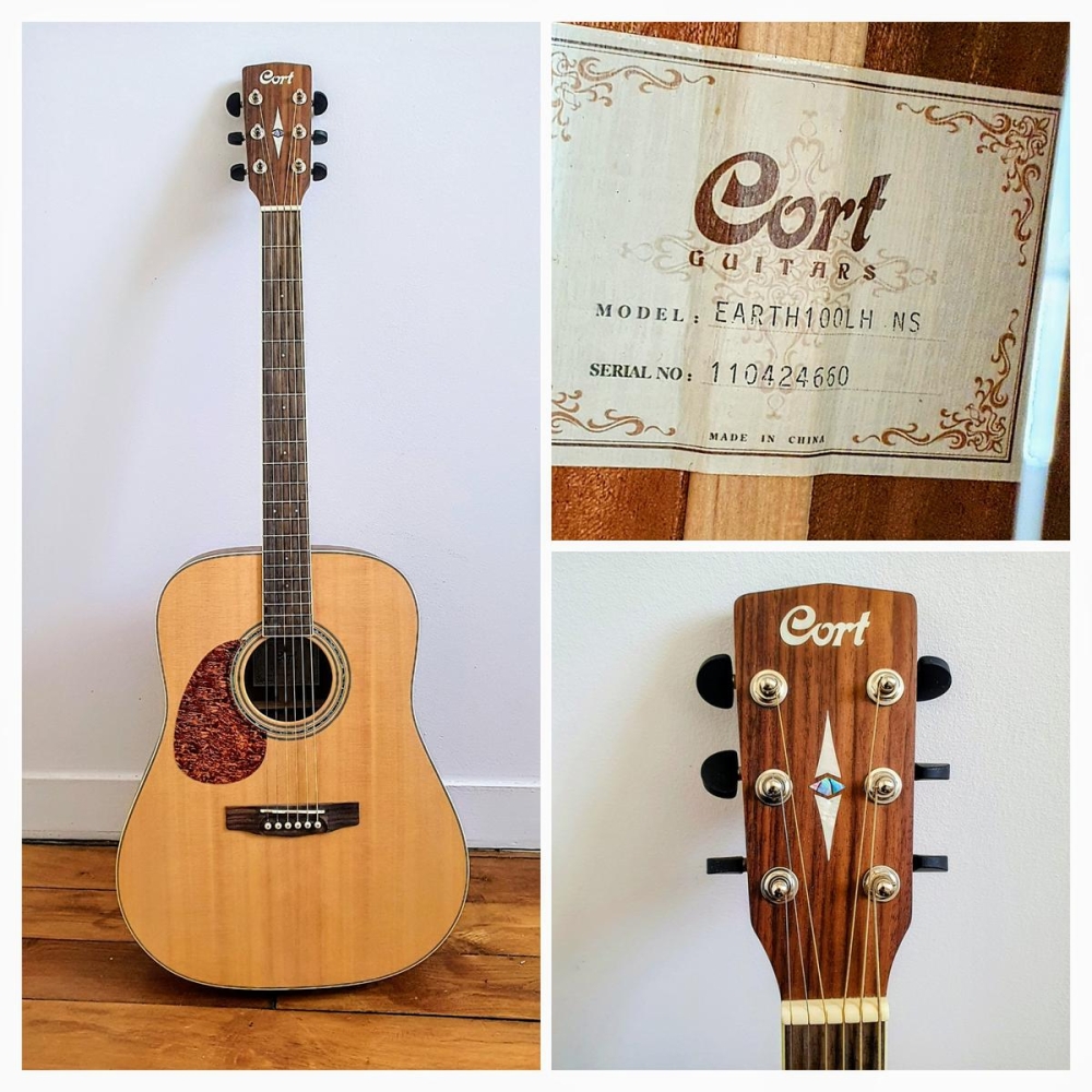 Cort Earth 100 NS - Guitare acoustique gaucher