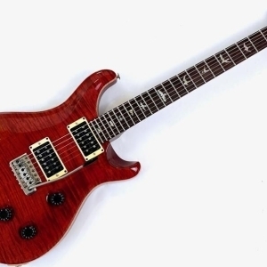 PRS Custom 24 Tremolo 2006 Scarlet Red 10-Top