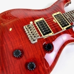 PRS Custom 24 Tremolo 2006 Scarlet Red 10-Top