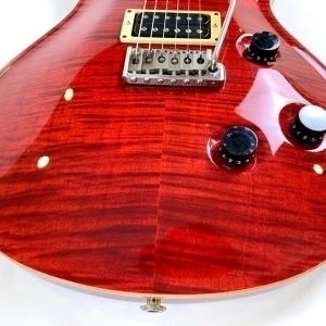 PRS Custom 24 Tremolo 2006 Scarlet Red 10-Top