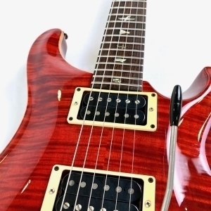 PRS Custom 24 Tremolo 2006 Scarlet Red 10-Top