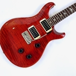 PRS Custom 24 Tremolo 2006 Scarlet Red 10-Top