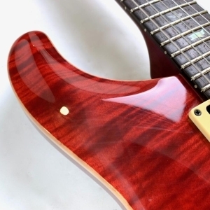 PRS Custom 24 Tremolo 2006 Scarlet Red 10-Top