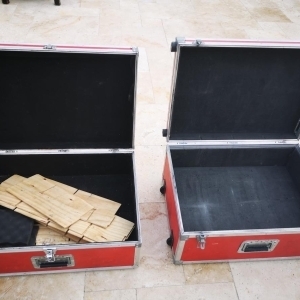 Deux flight case à vendre