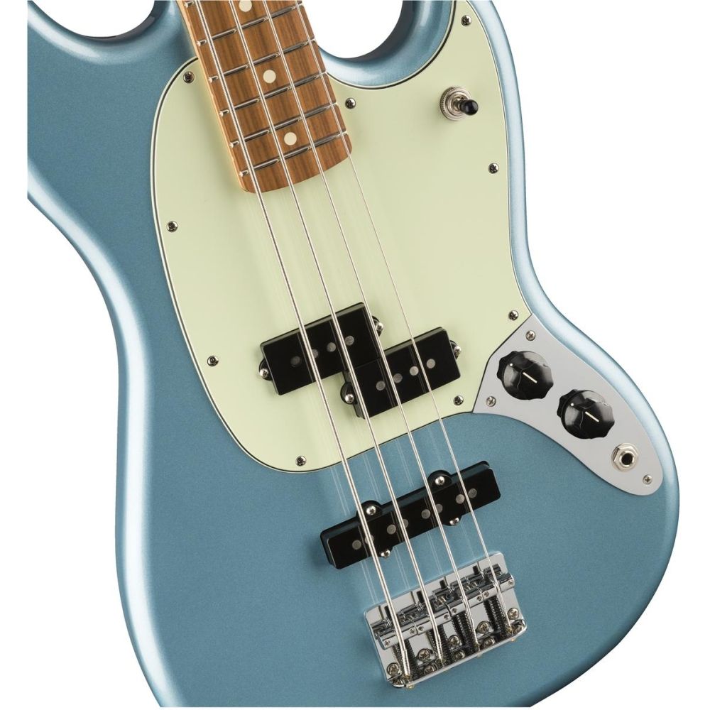 Fender Special Edition Mustang PJ Bass - Tidepool avec touche Pau Ferro aux États-Unis