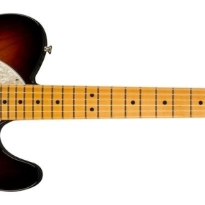 Fender American Vintage II 1972 Telecaster Thinline Guitare électrique - Sunburst 3 Tons