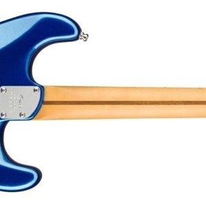 Fender American Ultra Stratocaster gaucher - Cobra Blue avec touche en érable