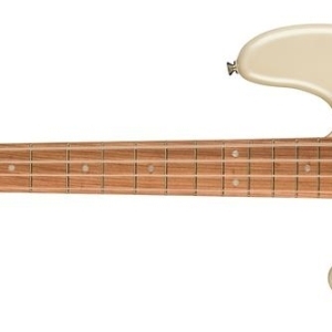 Fender Player Plus Active Precision Bass Guitar pour gaucher – Olympic Pearl avec touche Pau Ferro