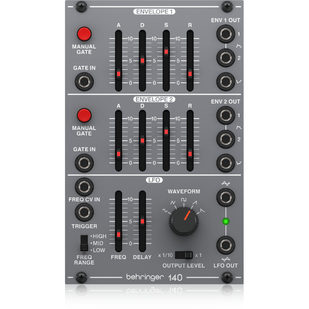 Behringer 140 Dual Envelope/LFO Eurorack Module