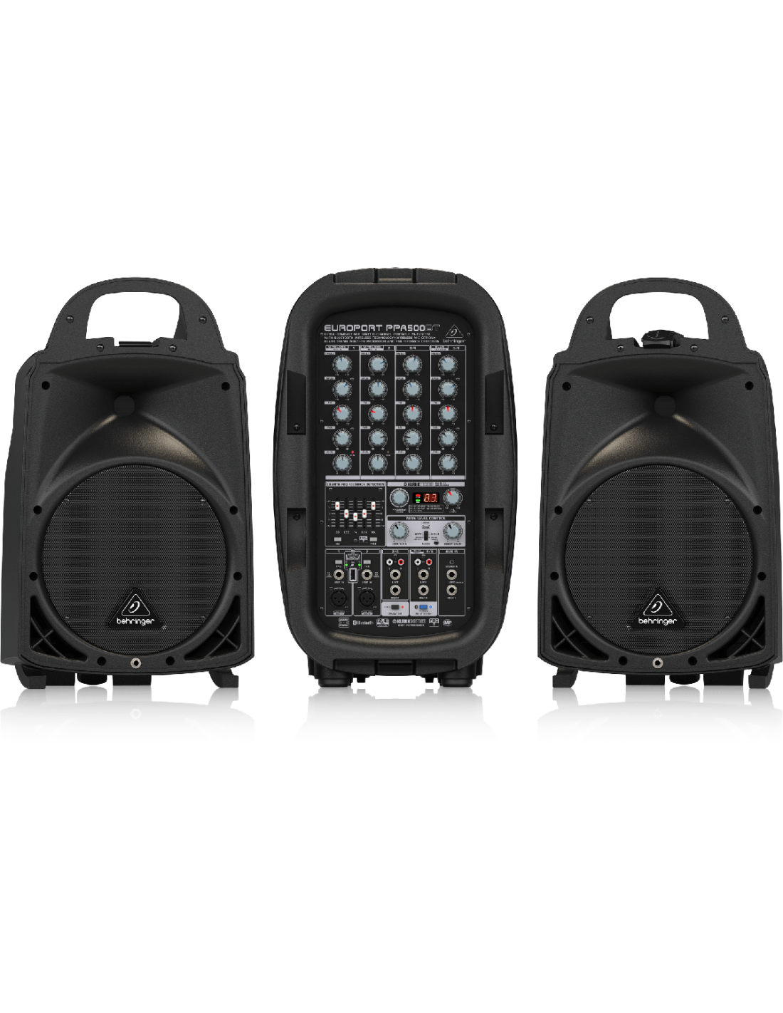 Behringer Europort PPA500BT 6-channel Portable PA System with Bluetooth