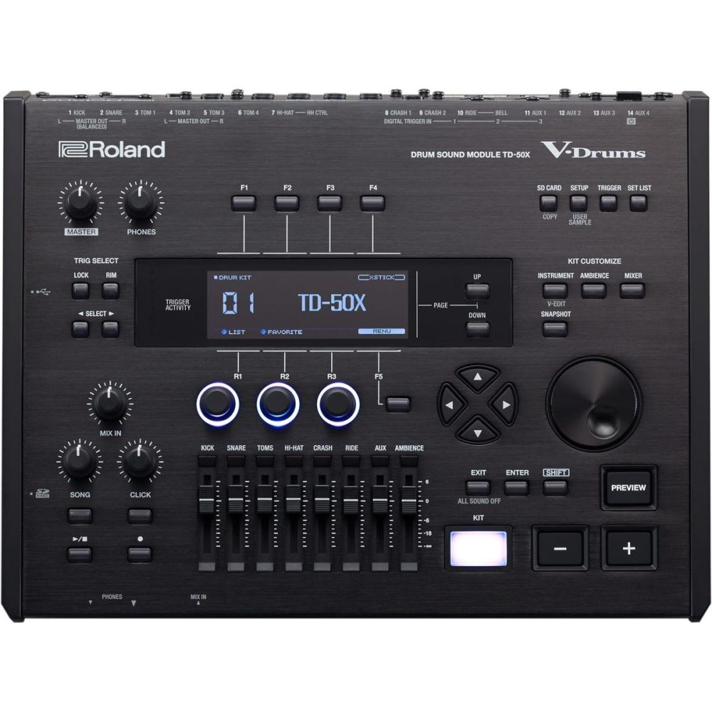 Roland V-Drums TD-50X Electronic Drums Sound Module